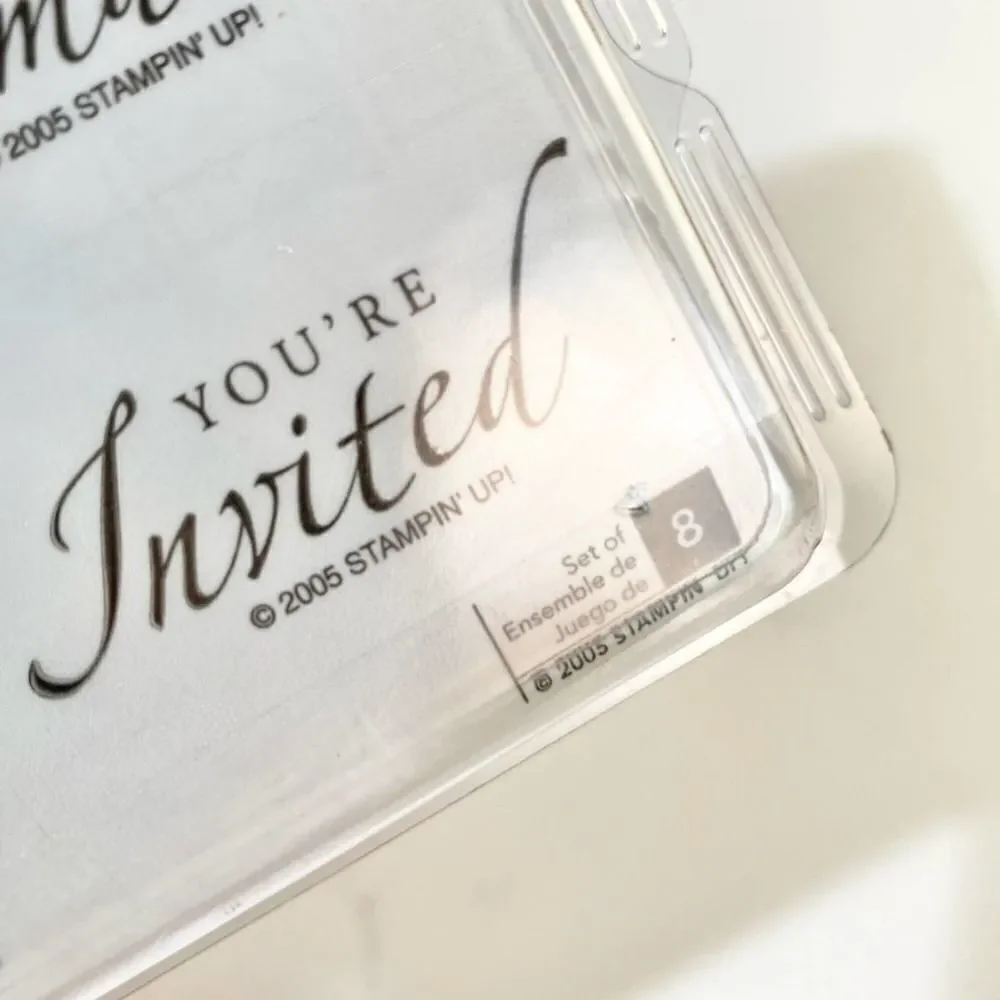 Stampin Up sincere salutations stamp set